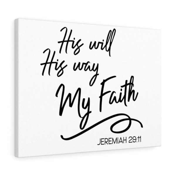 Scripture Canvas Way My Faith Jeremiah 29:11 Christian Bible Verse Meaningful Framed Prints, Canvas Paintings - Image 7