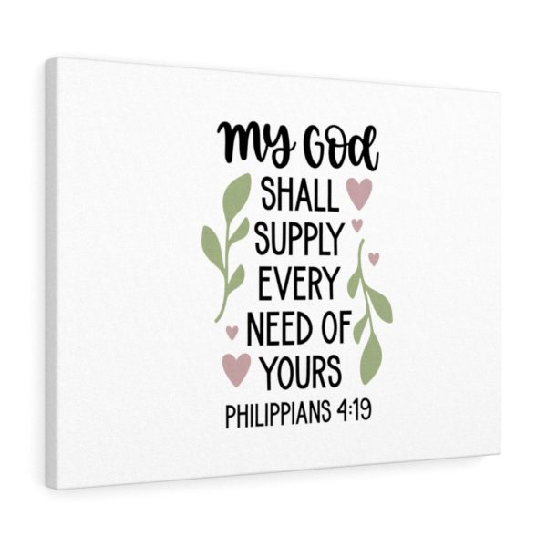 Scripture Canvas Supply Every Need Philippians 4:19 Christian Bible Verse Meaningful Framed Prints, Canvas Paintings - Image 8