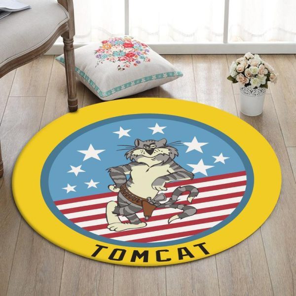 Topgun Round Mat Top Gun Round Floor Mat Room Rugs Carpet Outdoor Rug Washable Rugs