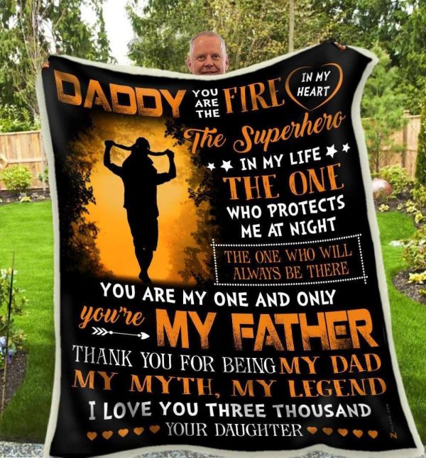 Fleece Blanket You Are My One And Only Giving Daddy