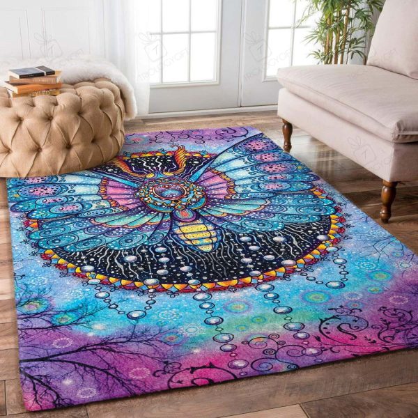 Butterfly 52 Area Rugs For Living Room Rectangle Rug Bedroom Rugs Carpet Flooring Gift RS135518|Rosabella Print