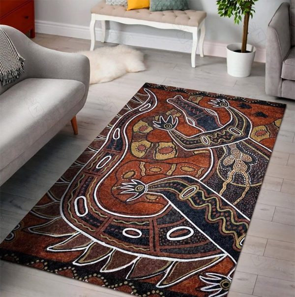 Crocodile 10 Area Rugs For Living Room Rectangle Rug Bedroom Rugs Carpet Flooring Gift RS137663|Rosabella Print