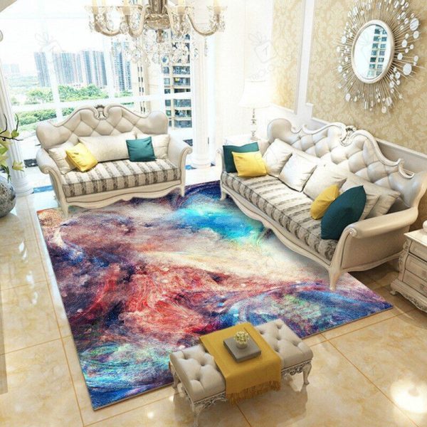 Geometric Art 3D Abstract Nordic Rectangle Rug Decor Area Rugs For Living Room Bedroom Kitchen Rugs Home Carpet Flooring Rs014346 Print