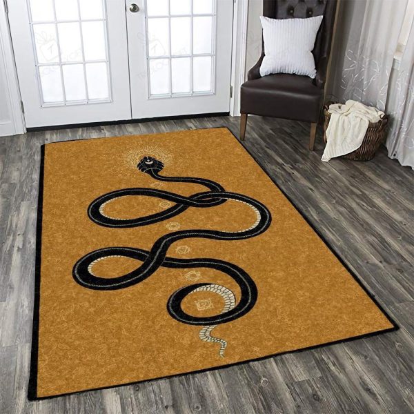 Rune Rectangle Area Rugs Carpet For Living Room, Bedroom, Kitchen Rugs, Non-Slip Carpet Rp124757 Print